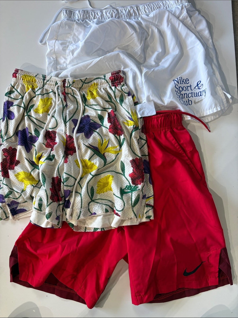 3-Nike Athletic Shorts